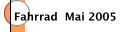 Fahrrad  Mai 2005